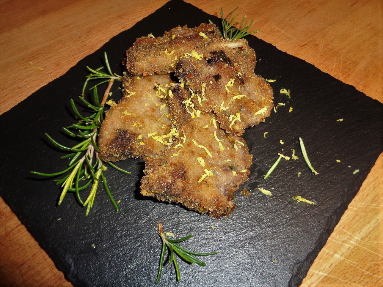 Ricetta – costolette di agnello impanate al forno
