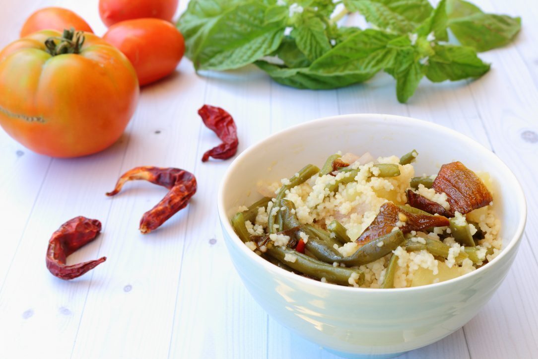 Ricetta cous cous di verdure estive