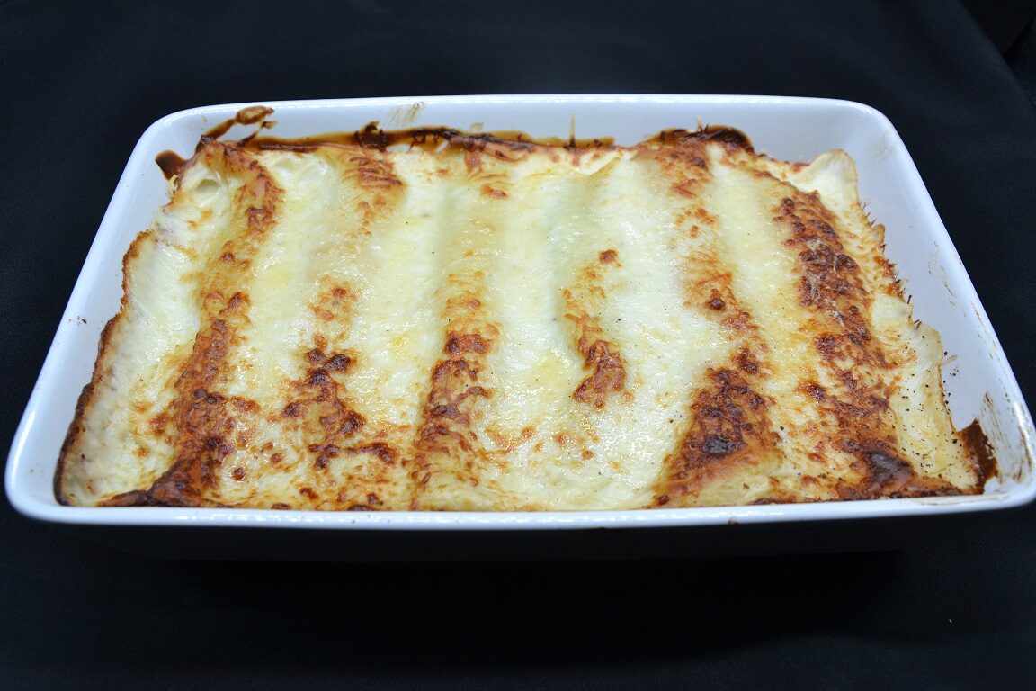 Ricetta – crepes al forno con spinaci e salmone