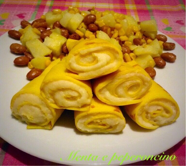 Ricetta Crespelle ripiene di purè