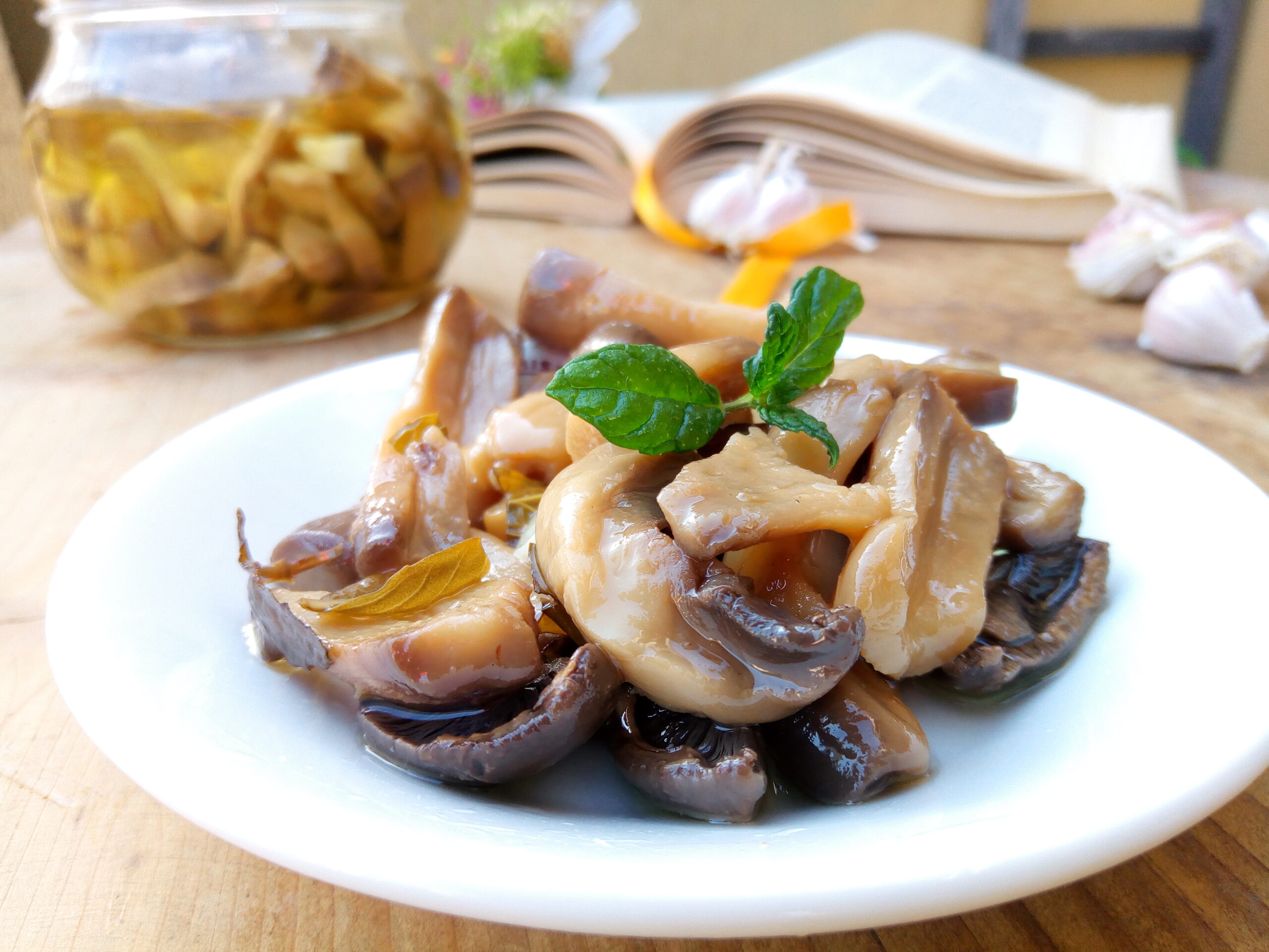 Ricetta dei funghi sott’olio