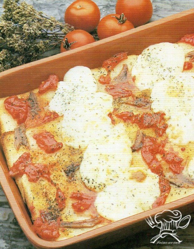 Ricetta della finta pizza