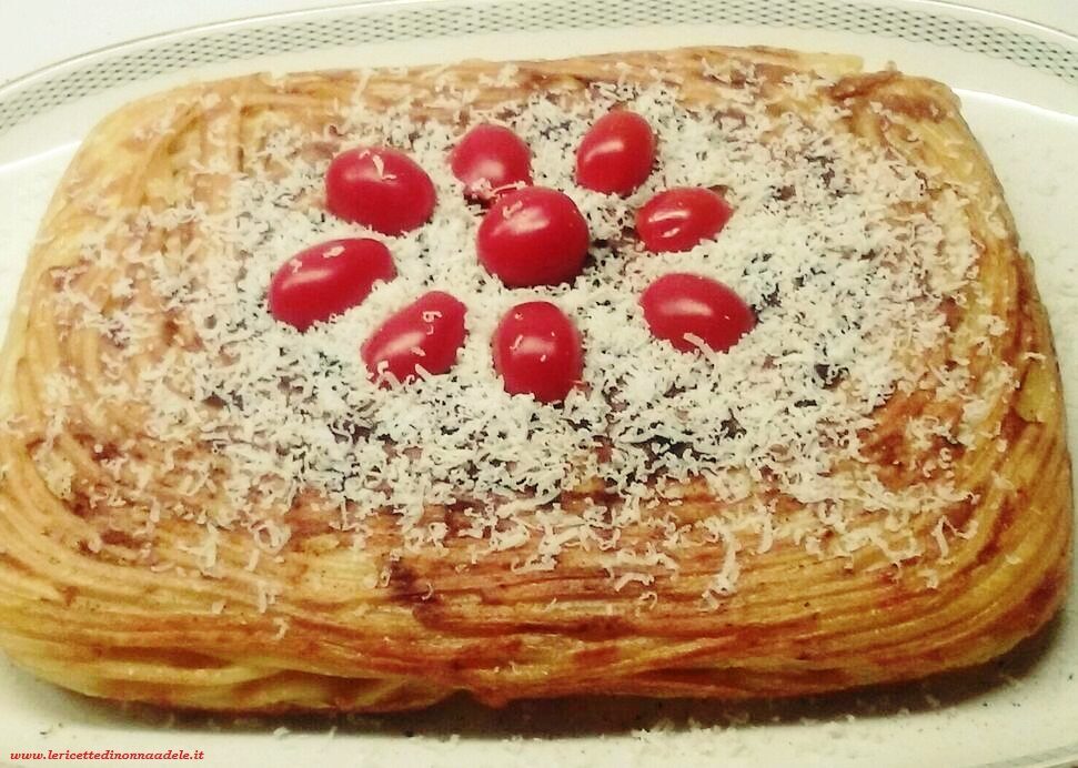 Ricetta della frittata di bucatini