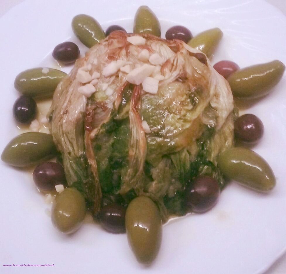 Ricetta della scarola ripiena