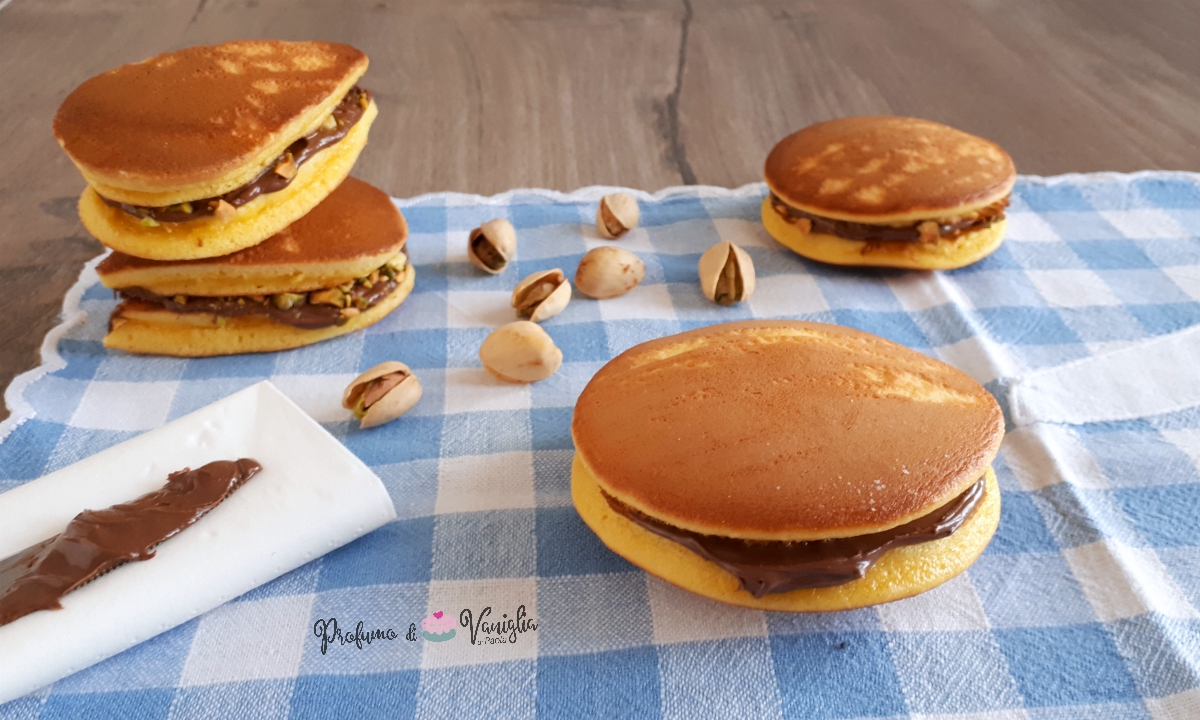 Ricetta dorayaki ai pistacchi