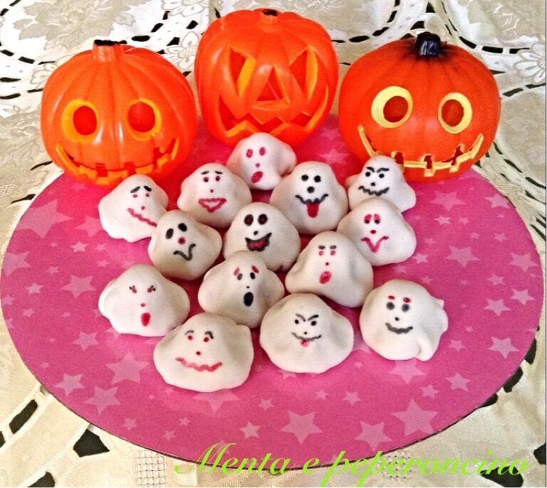Ricetta fantasmini golosi