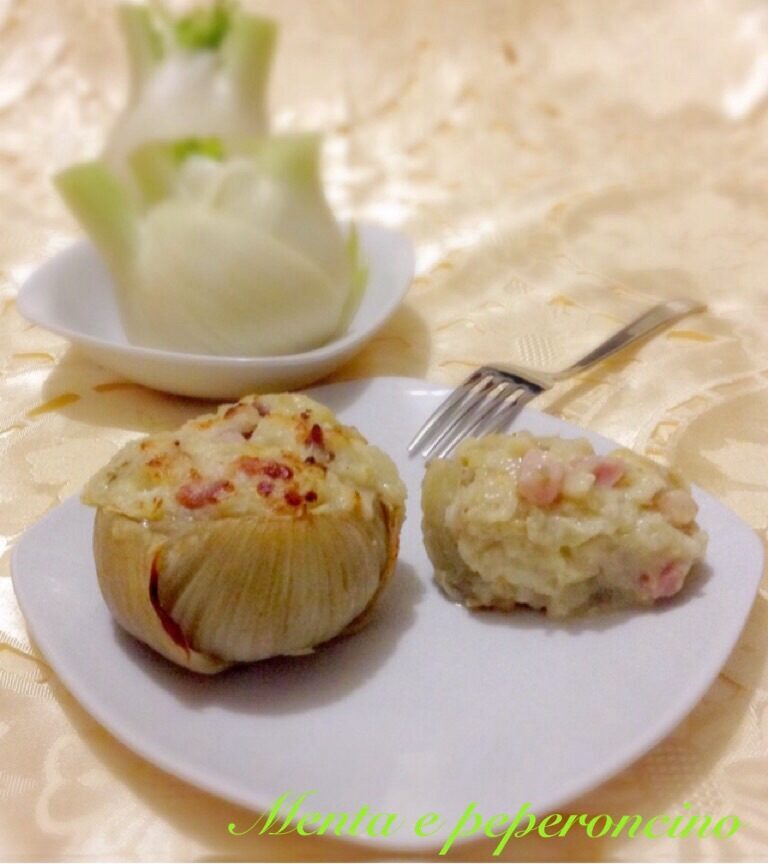 Ricetta finocchi ripieni gratinati