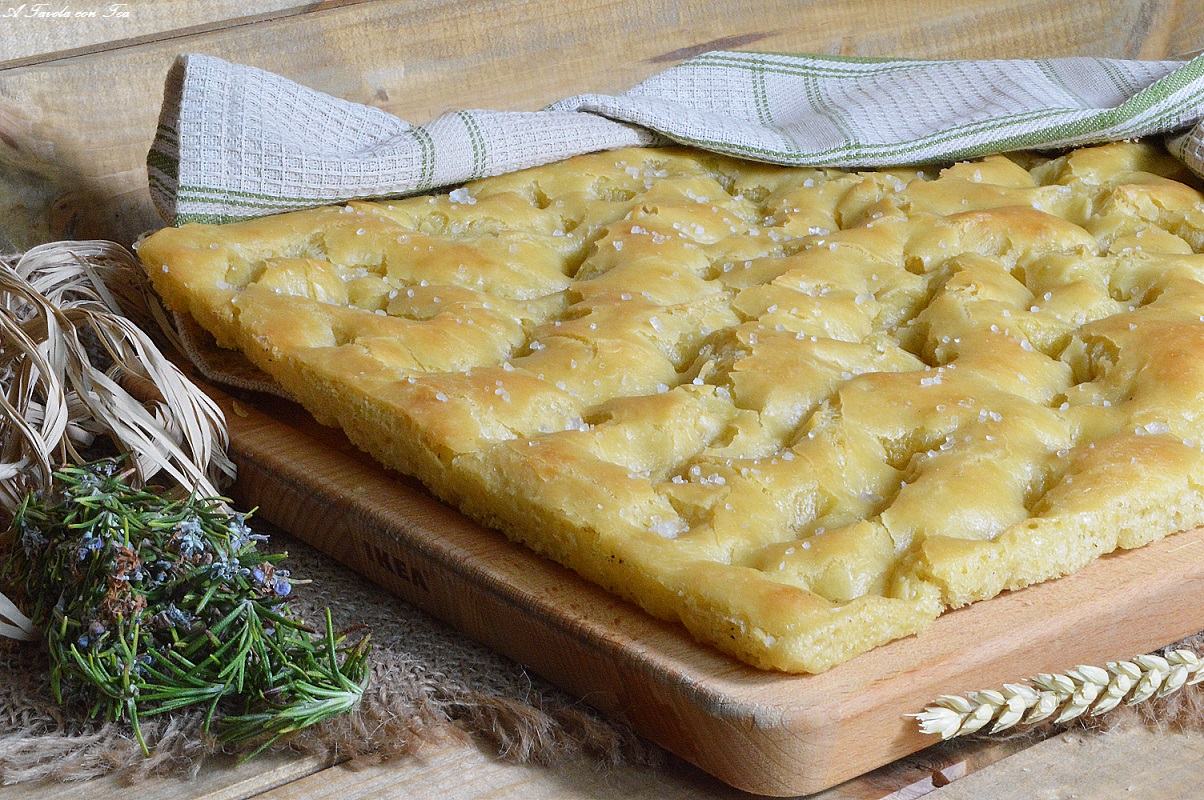 Ricetta focaccia genovese fatta in casa
