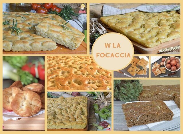 Ricetta FOCACCIA Genovese originale e sue varianti