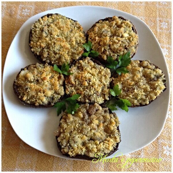 Ricetta funghi portobello ripieni