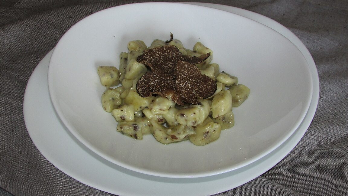 Ricetta – gnocchi di patate al tartufo