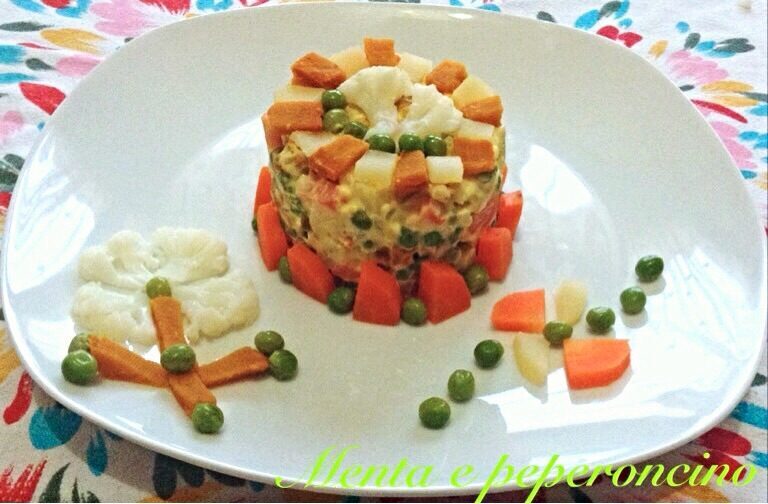 Ricetta insalata russa molto saporita