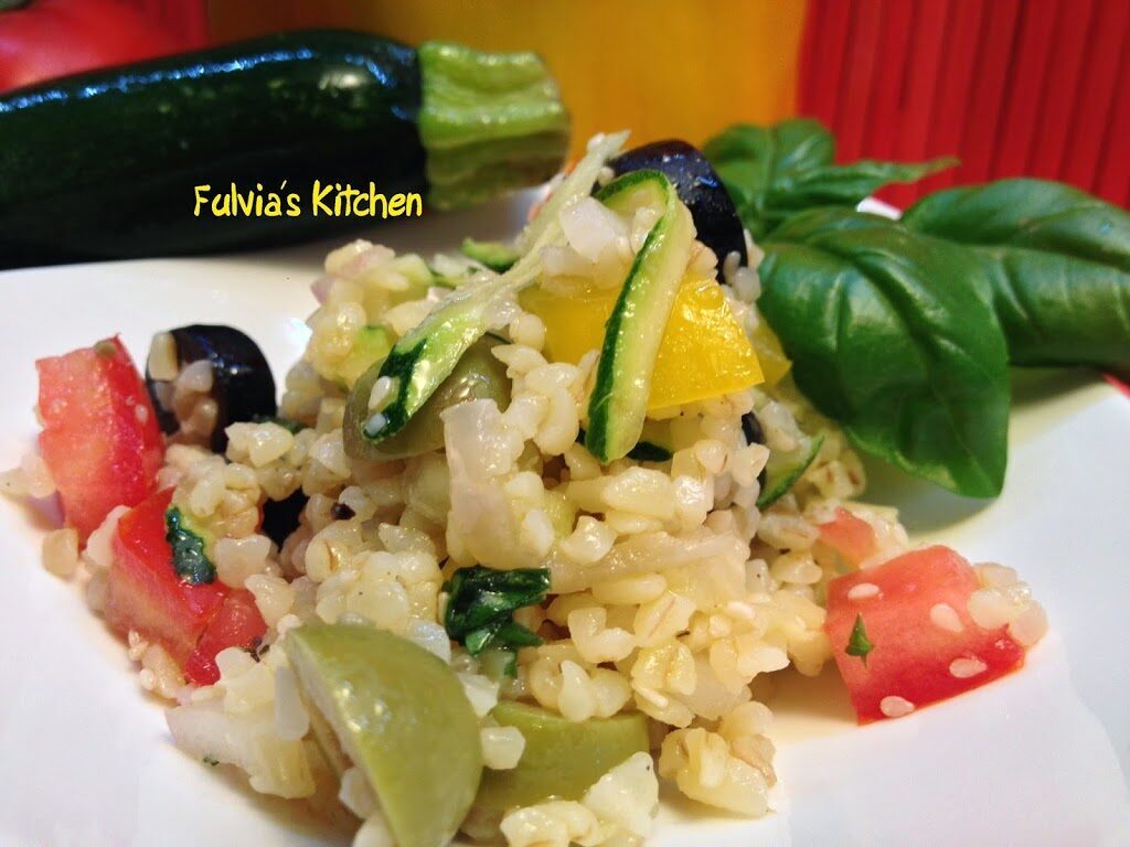 Ricetta light: insalata vegana di bulgur