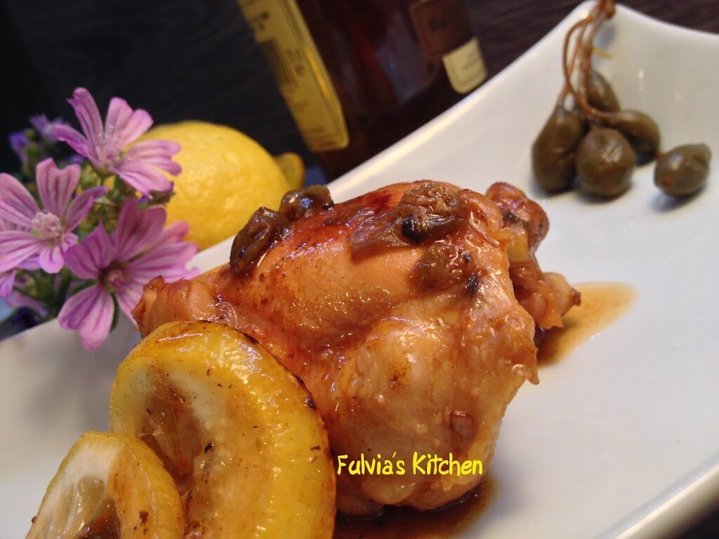 Ricetta light: pollo con capperi e limone