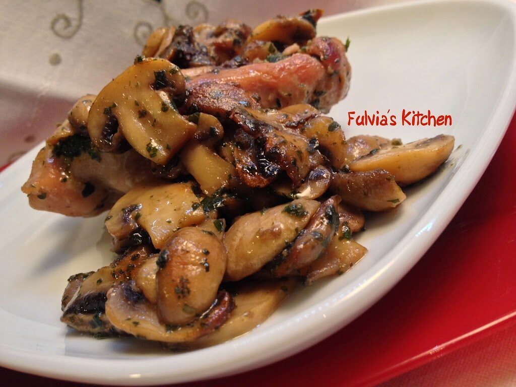 Ricetta light: sovracosce di pollo con champignon