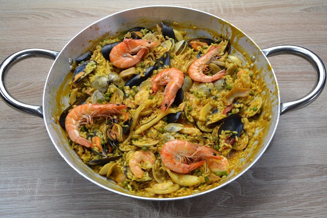 Ricetta – paella ai frutti di mare