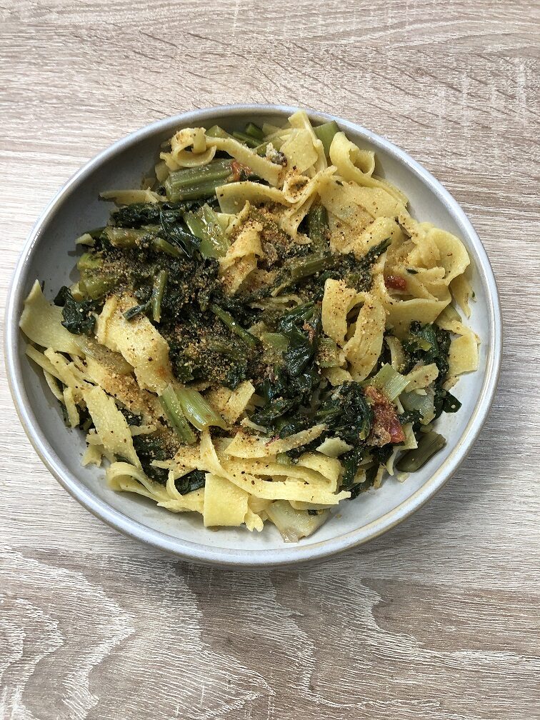 Ricetta – pappardelle con le coste