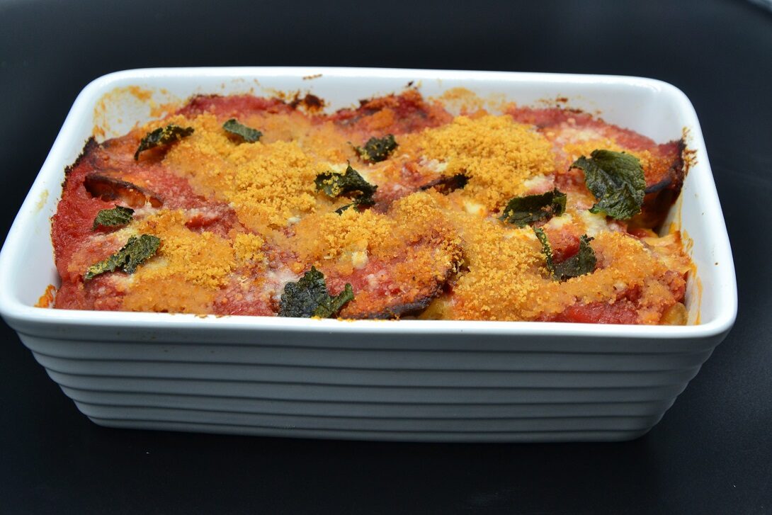 Ricetta – parmigiana con filetti di merluzzo gelo