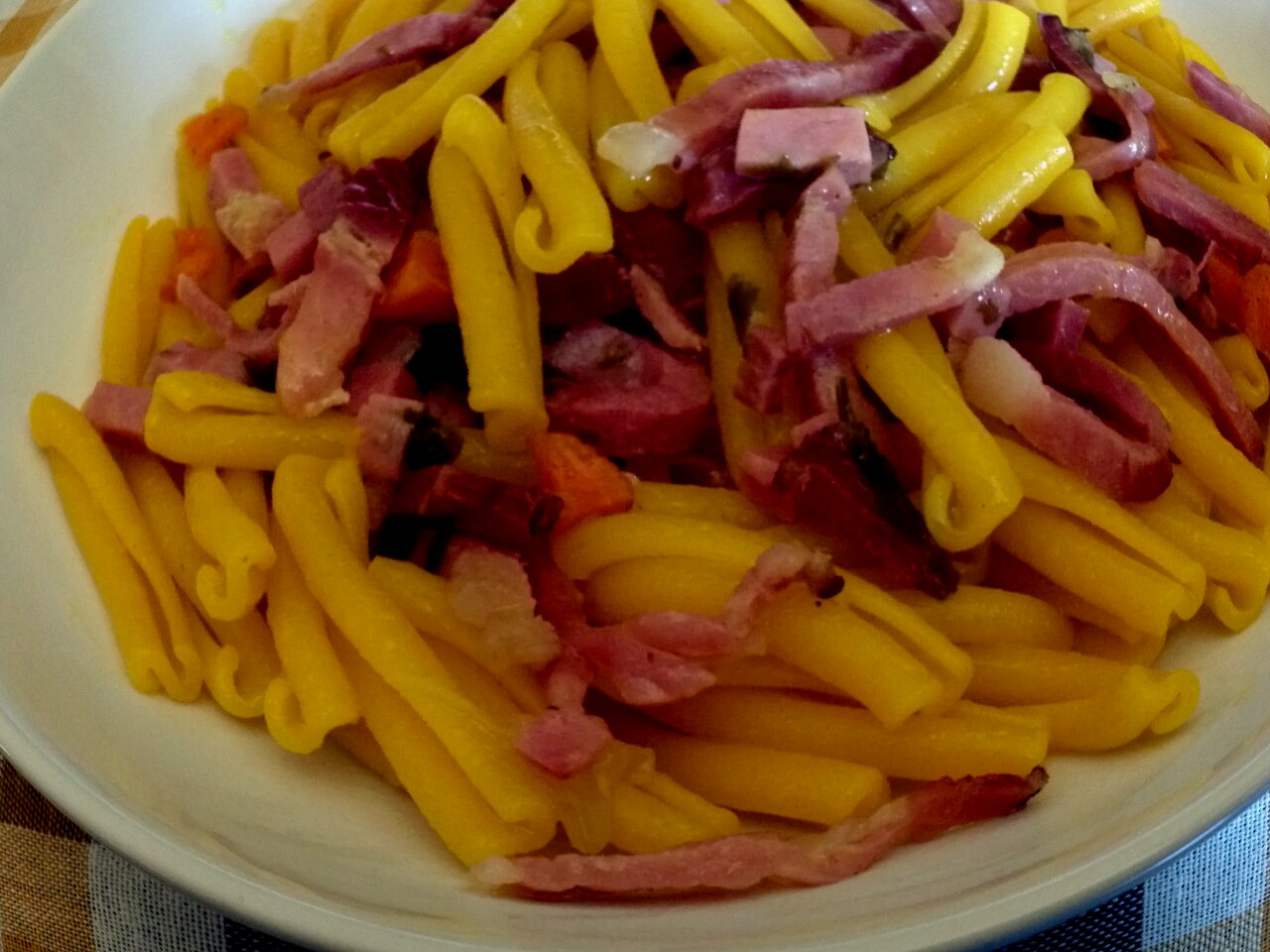Ricetta pasta speck