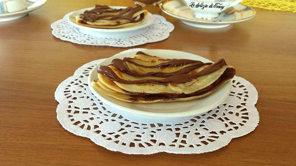 Ricetta per crepes alla nutella senza burro