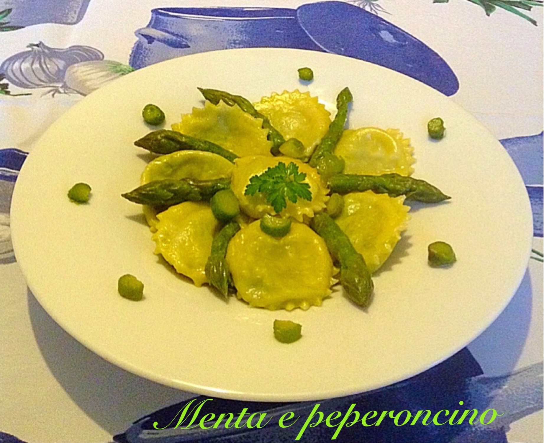 Ricetta ravioli con asparagi e taleggio