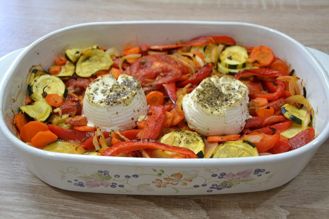 Ricetta – Ricotta al forno con verdure