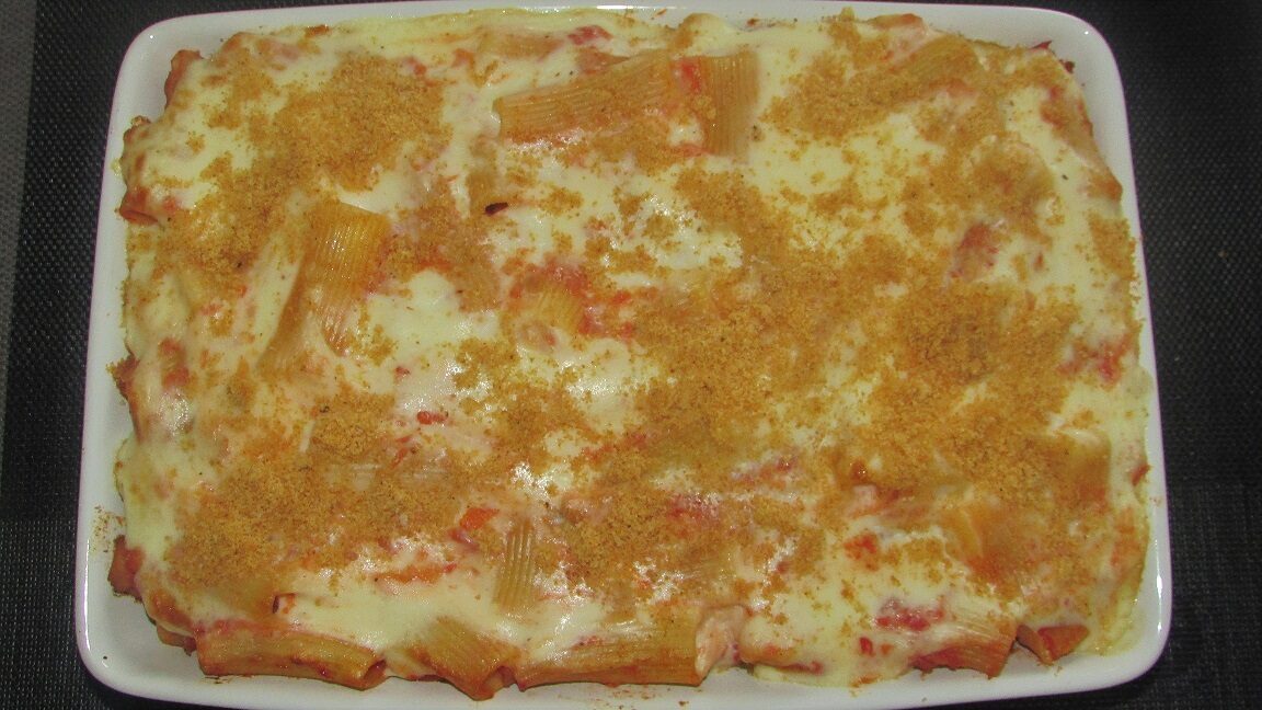 Ricetta – rigatoni al forno alla siciliana