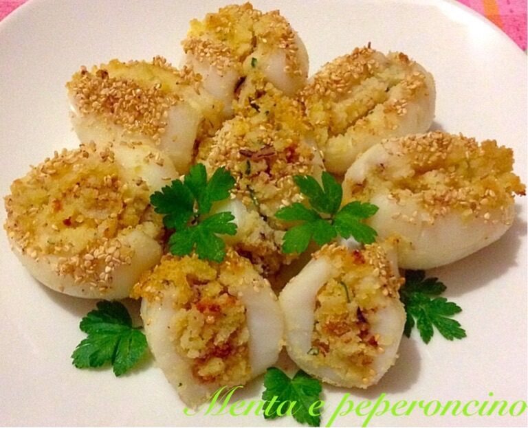 Ricetta seppie ripiene