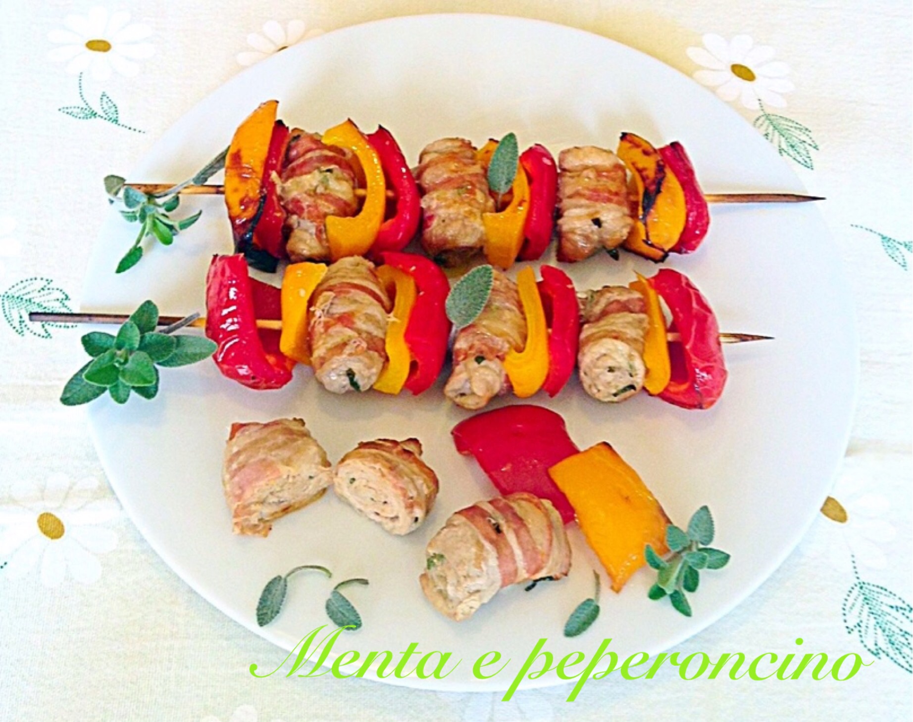 Ricetta spiedini di mini involtini