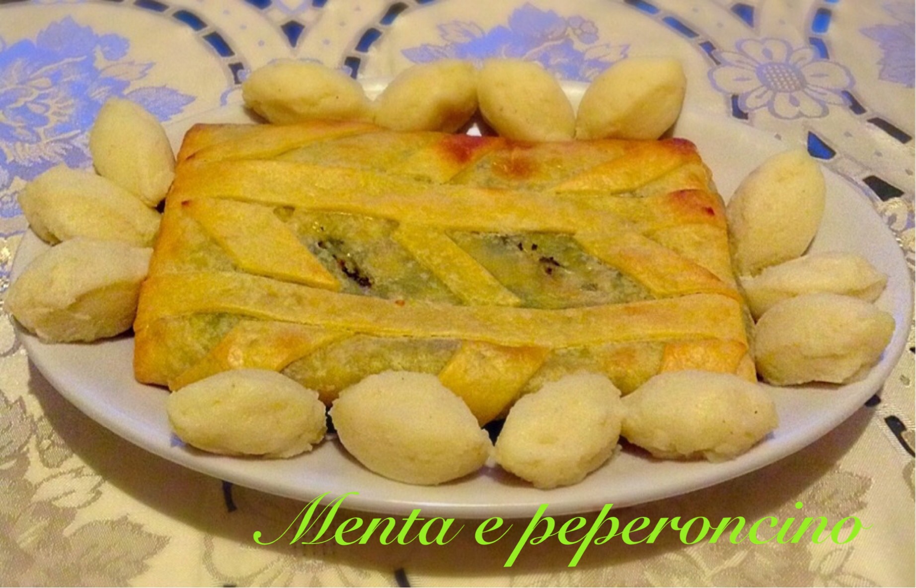 Ricetta strudel con pesto di carciofi e fontina