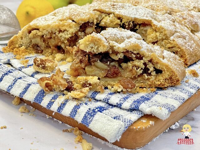 Ricetta strudel di mele originale alto adige con frolla