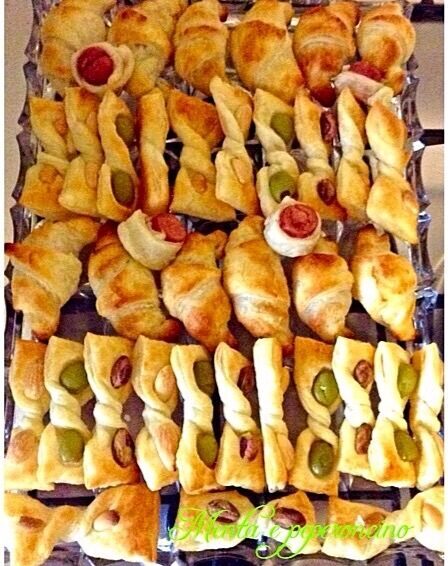 Ricetta stuzzichini con la pasta sfoglia