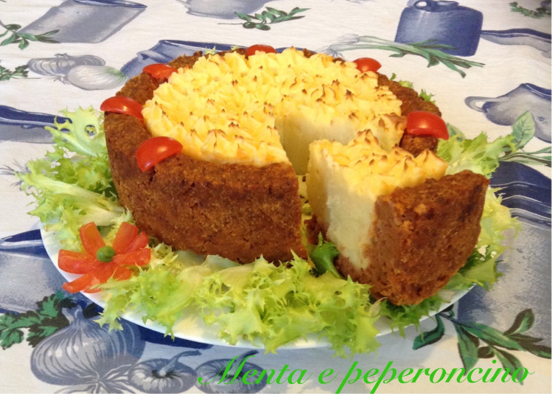 Ricetta torta di carne macinata e patate