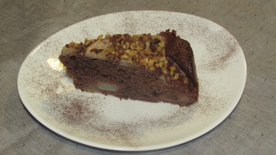 Ricetta – Torta pere e cacao