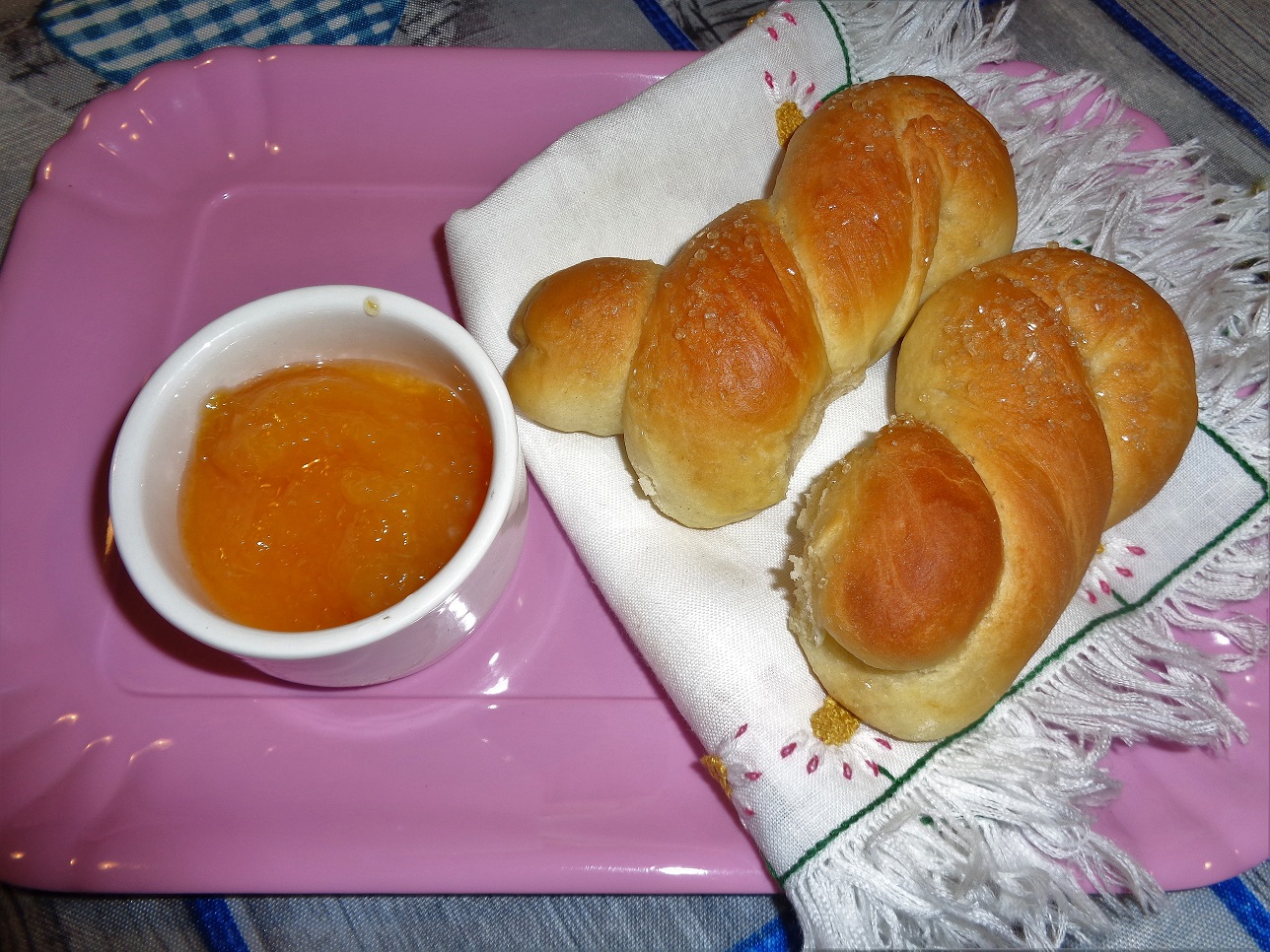 Ricetta – trecce dolci allo yogurt