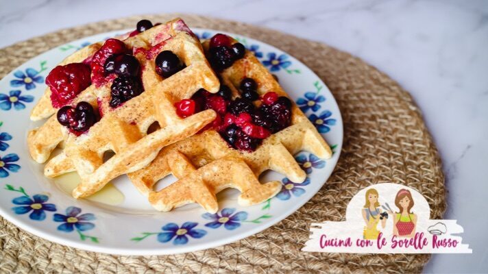 Ricetta Waffle soffici e gustosi