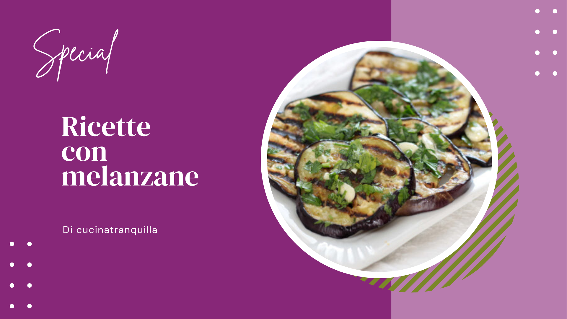 Ricette con melanzane