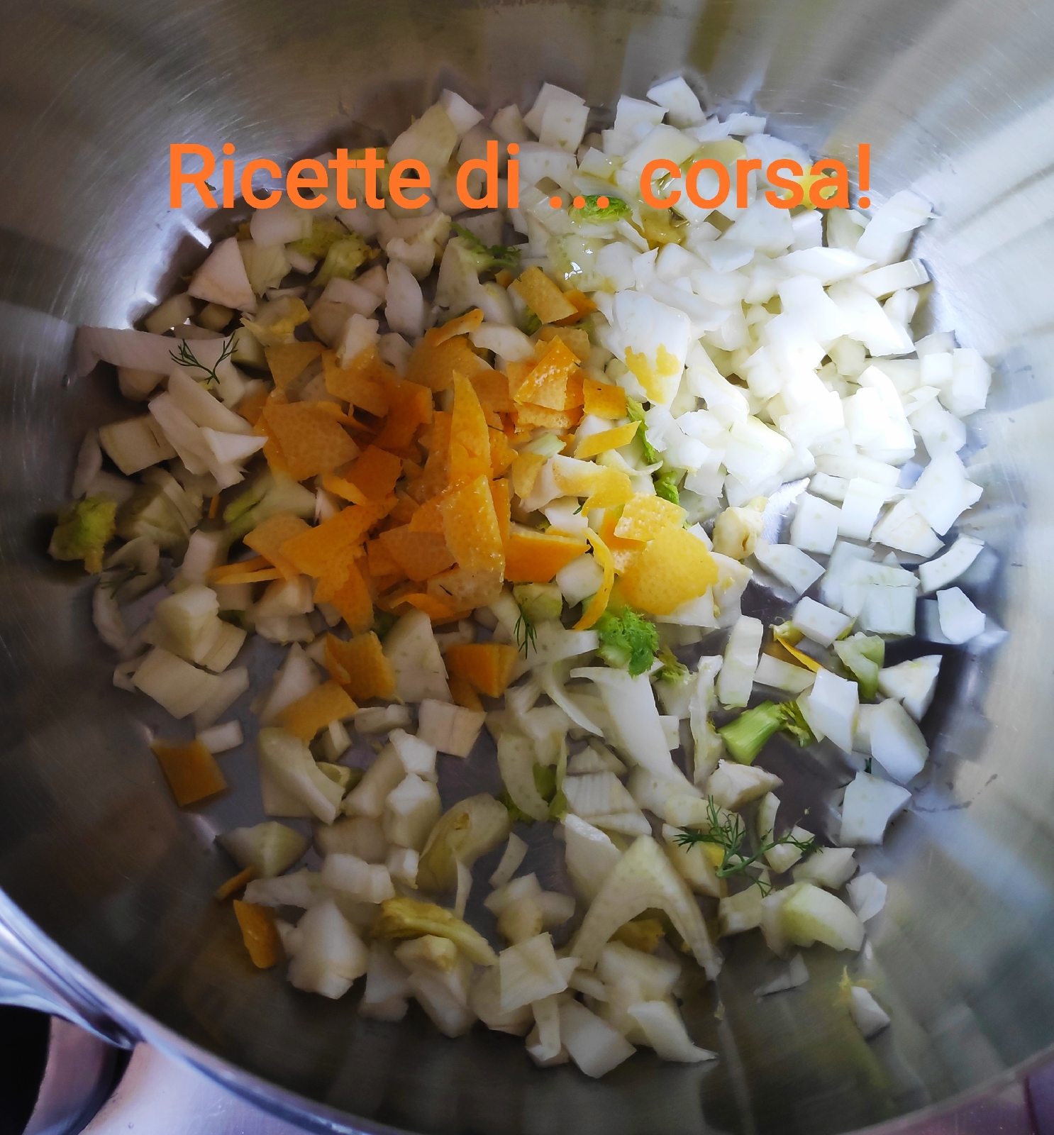 Ricette della quarantena – pasta con finocchio e limone