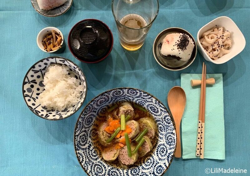 Ricette giapponesi invernali: i roll kyabetsu, gli involtini di verza ripieni di carne