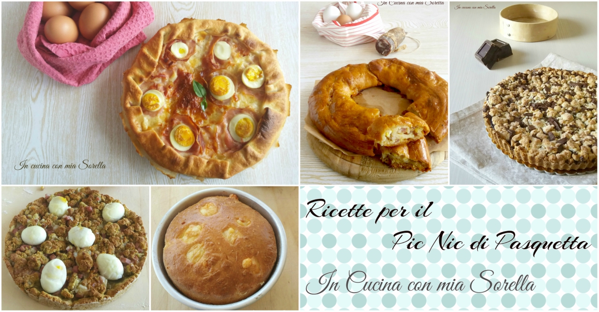 Ricette per il pic nic di pasquetta