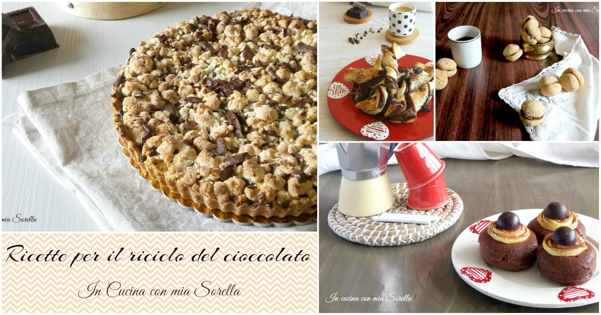 Ricette per il riciclo del cioccolato