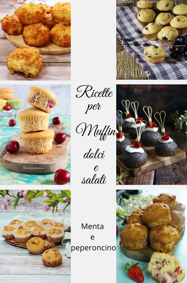Ricette per muffin dolci e salati