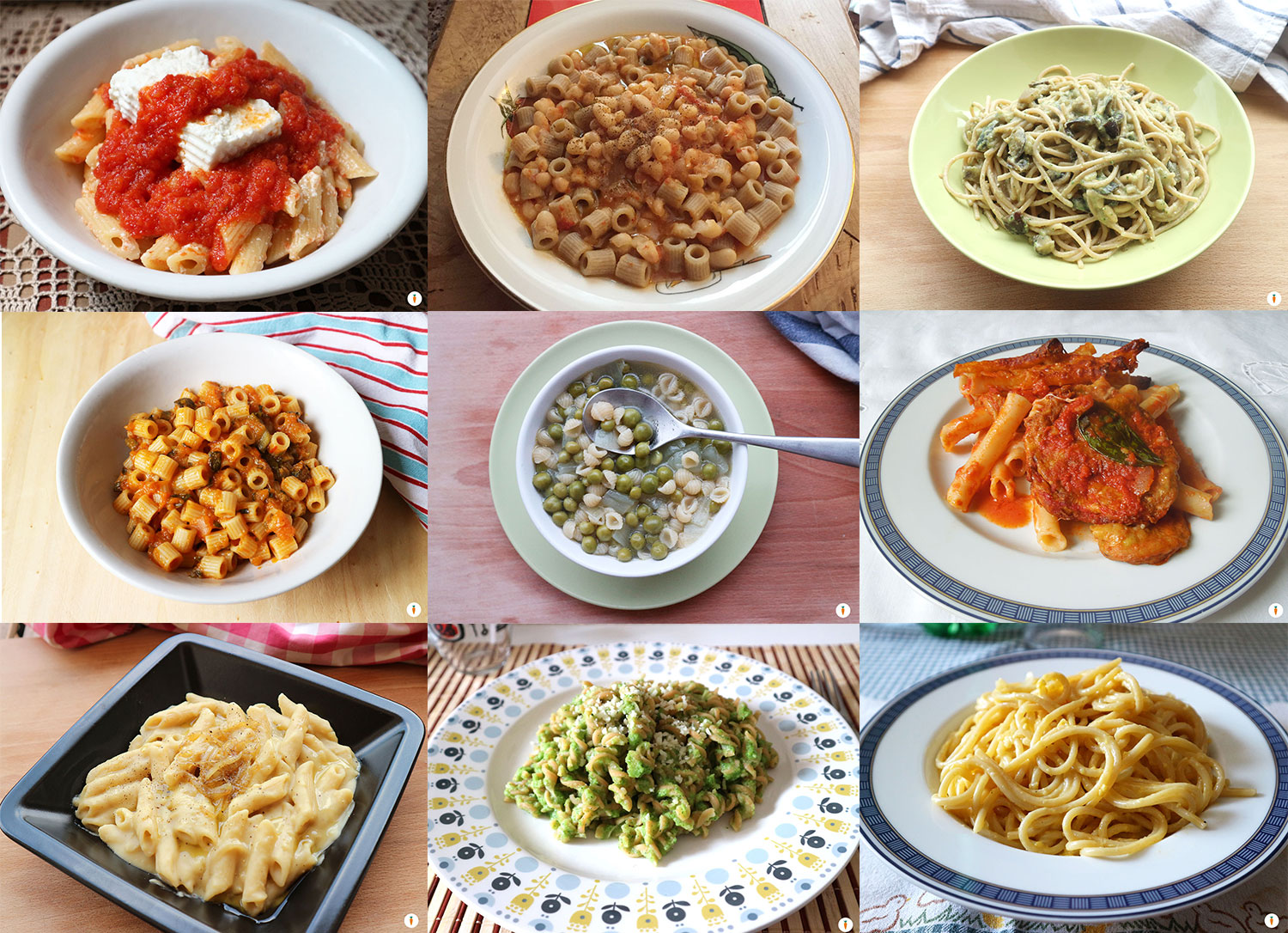 Ricette vegetariane per cucinare la pasta