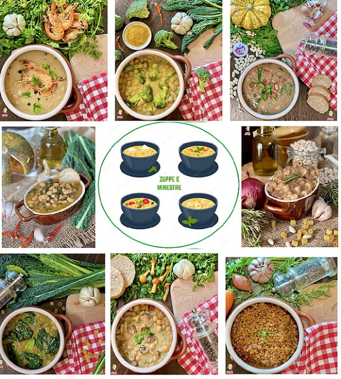 Ricette zuppe minestre e vellutate