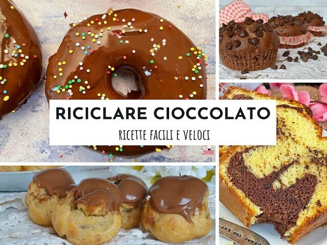 Riciclare cioccolato avanzi uova di pasqua