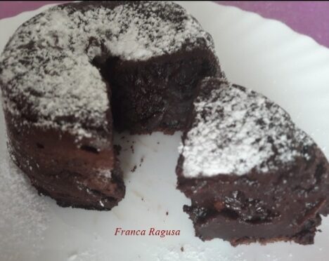 Ricotta al cioccolato al forno