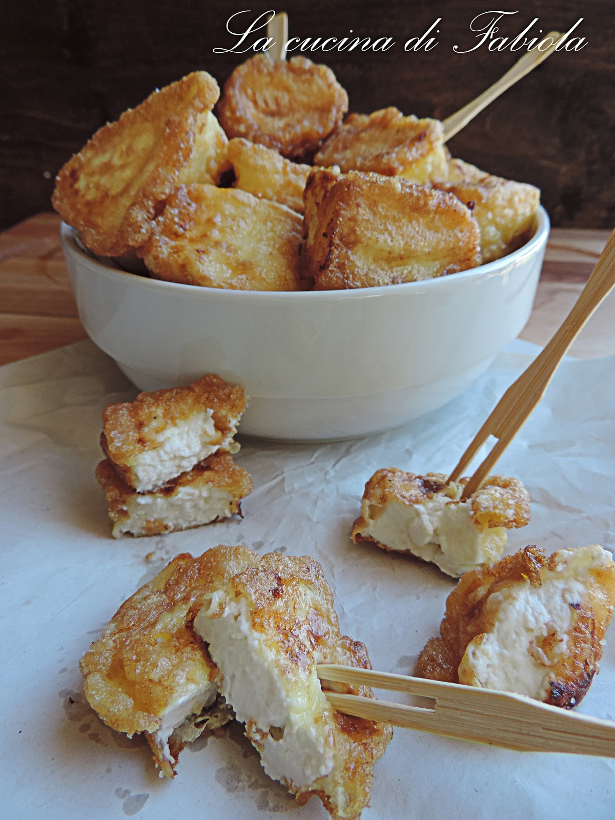 Ricotta fritta alla romana