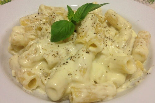 Rigatoni ai formaggi