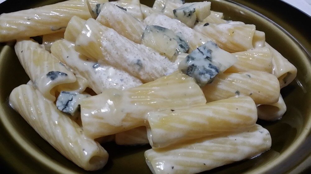 Rigatoni al gorgonzola