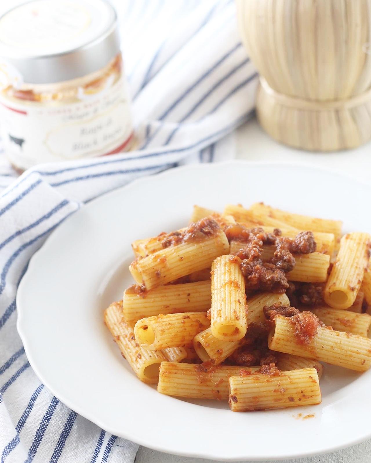 Rigatoni al ragù
